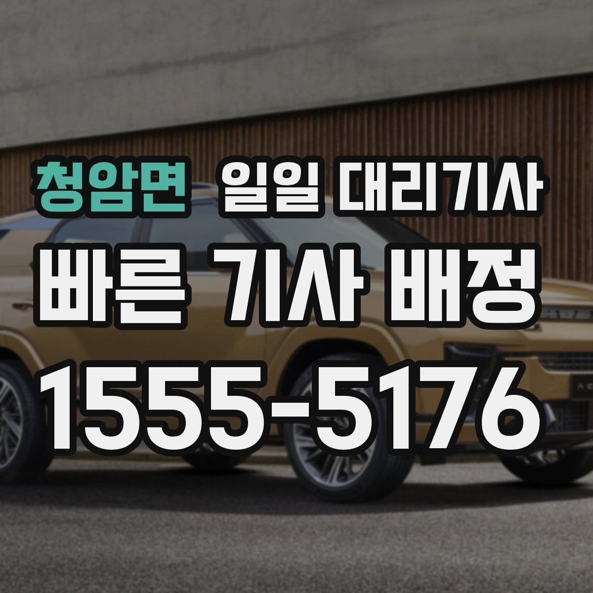 청암면 일일 대리기사 이용 범위와 추가 요청 가능 여부