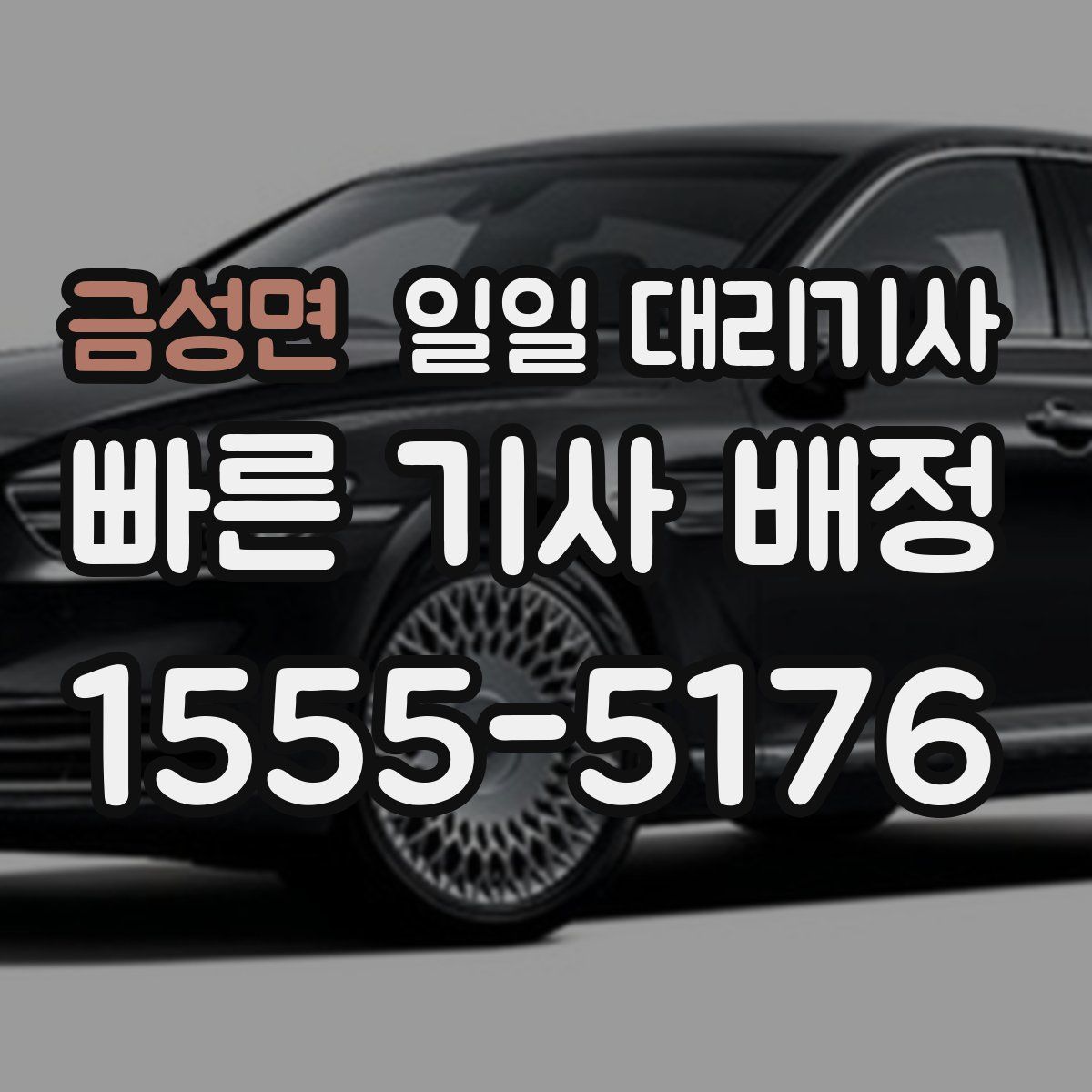 금성면 일일 대리기사