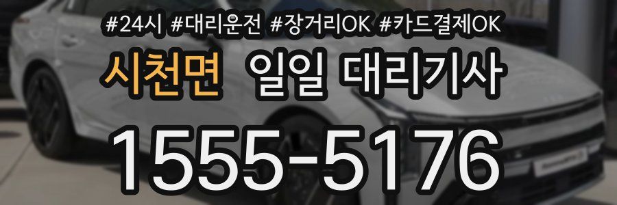 시천면 일일 대리기사