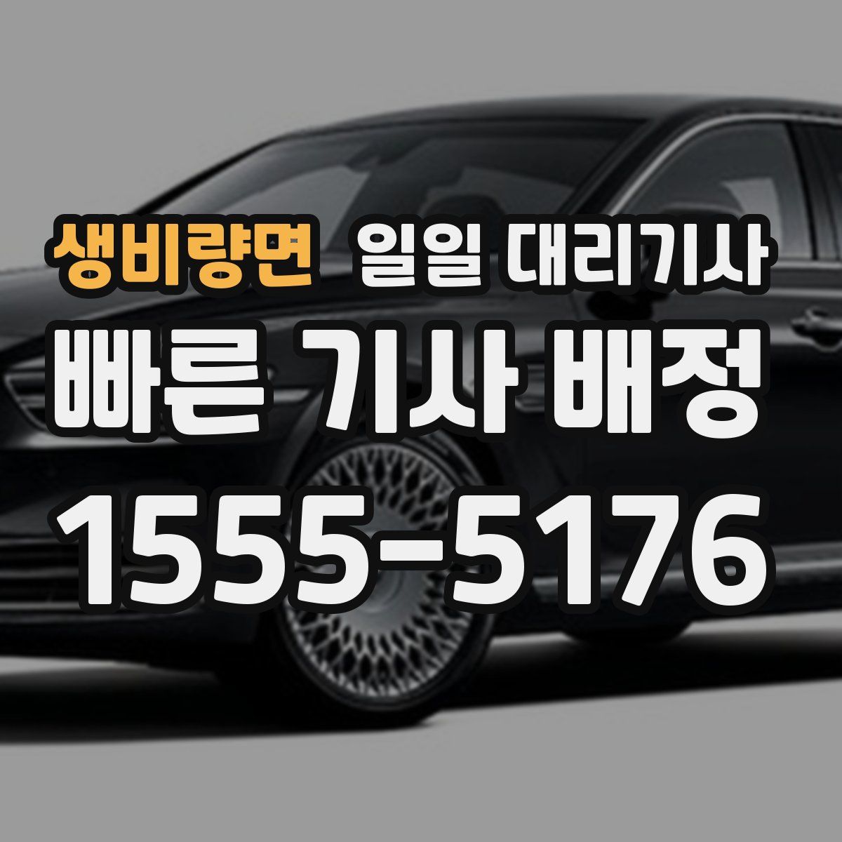 생비량면 일일 대리기사