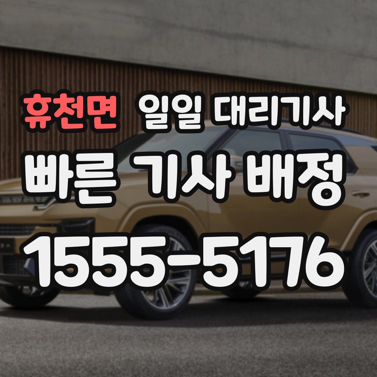 휴천면 일일 대리기사