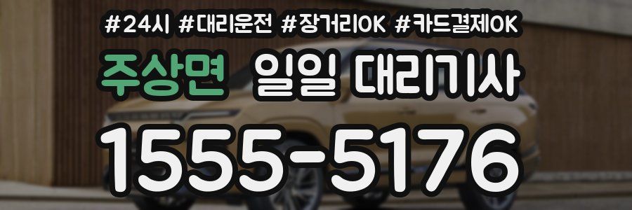 주상면 일일 대리기사
