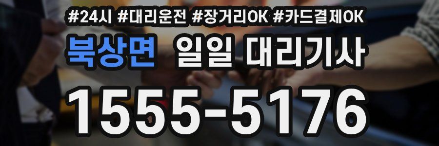 북상면 일일 대리기사