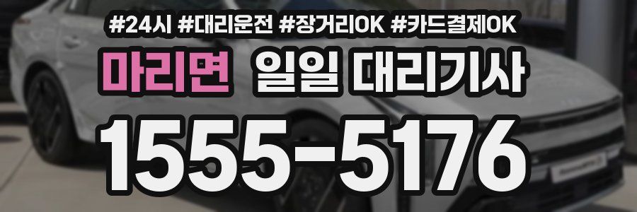 마리면 일일 대리기사