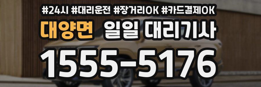 대양면 일일 대리기사