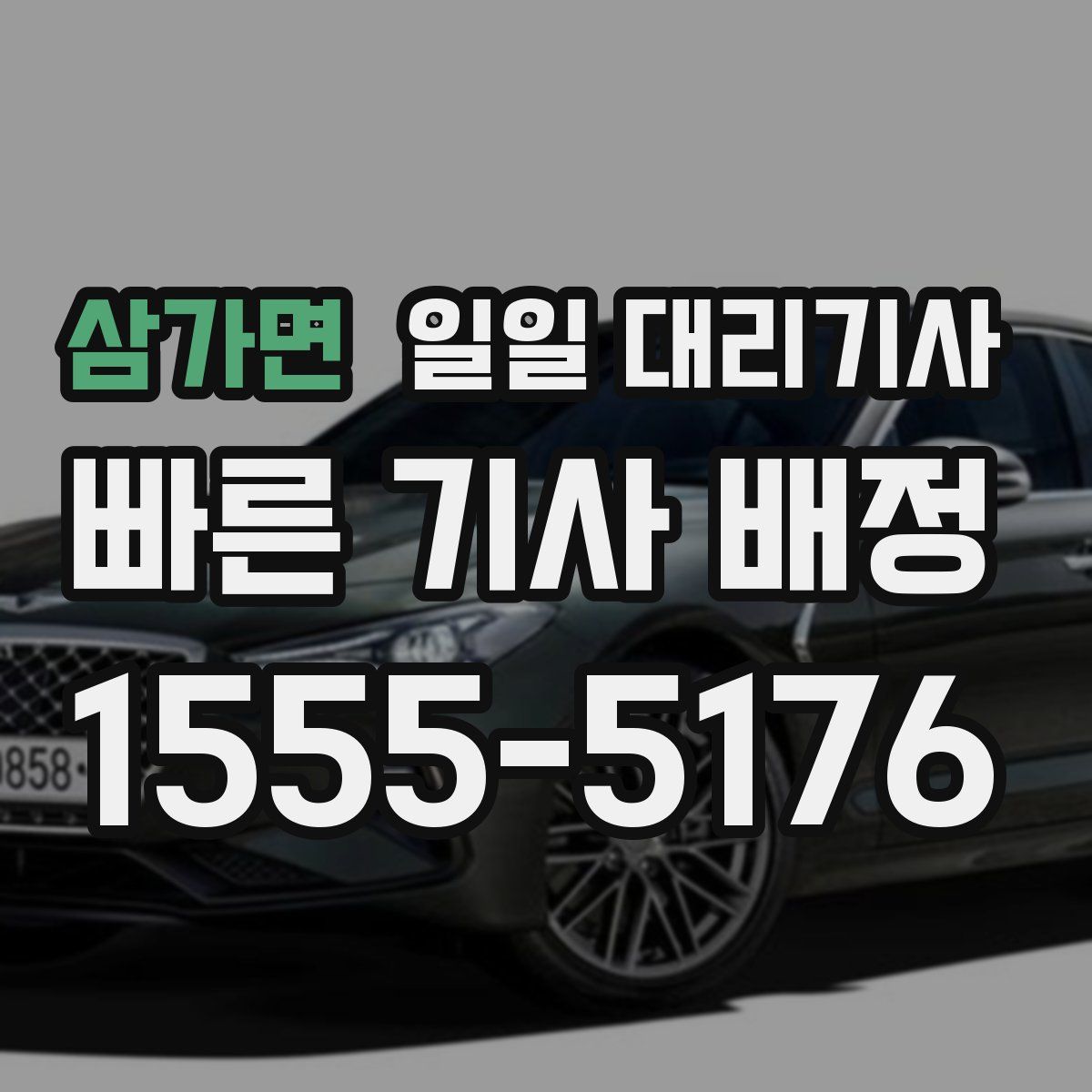 삼가면 일일 대리기사