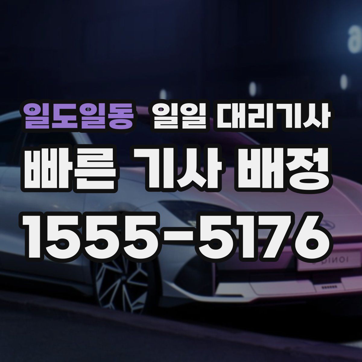 일도일동 일일 대리기사