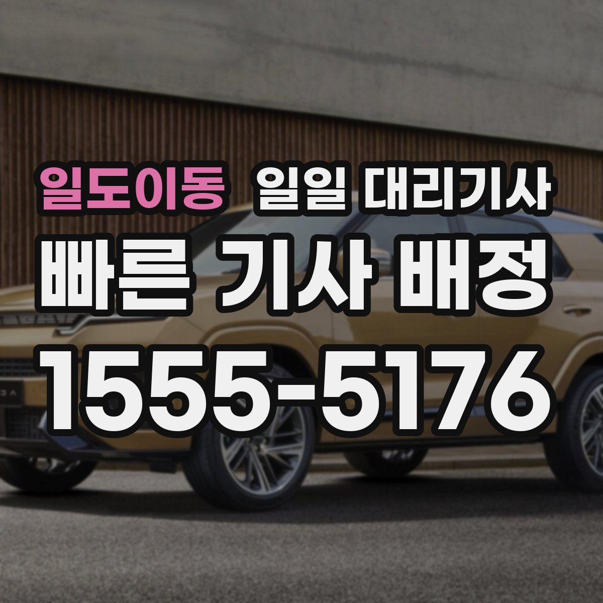 일도이동 일일 대리기사