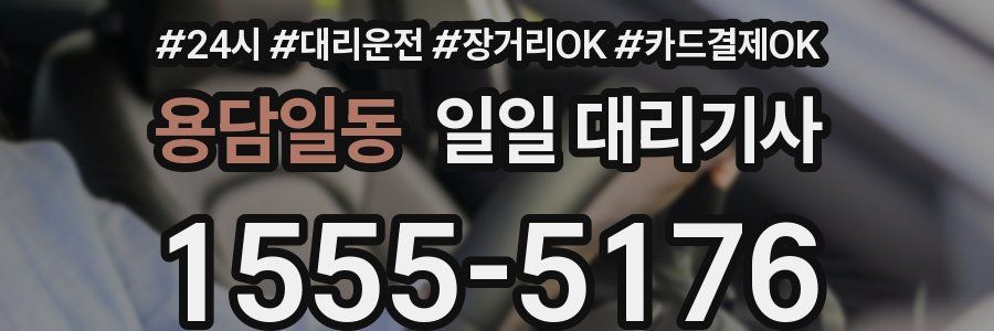 용담일동 일일 대리기사