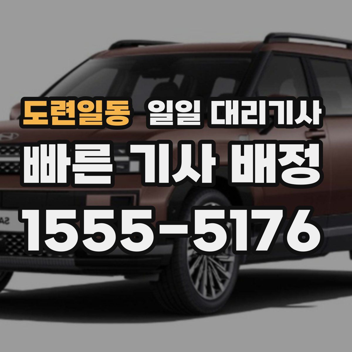 도련일동 일일 대리기사