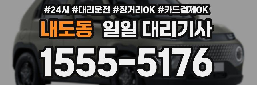 내도동 일일 대리기사