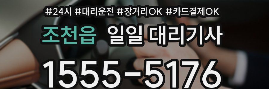 조천읍 일일 대리기사