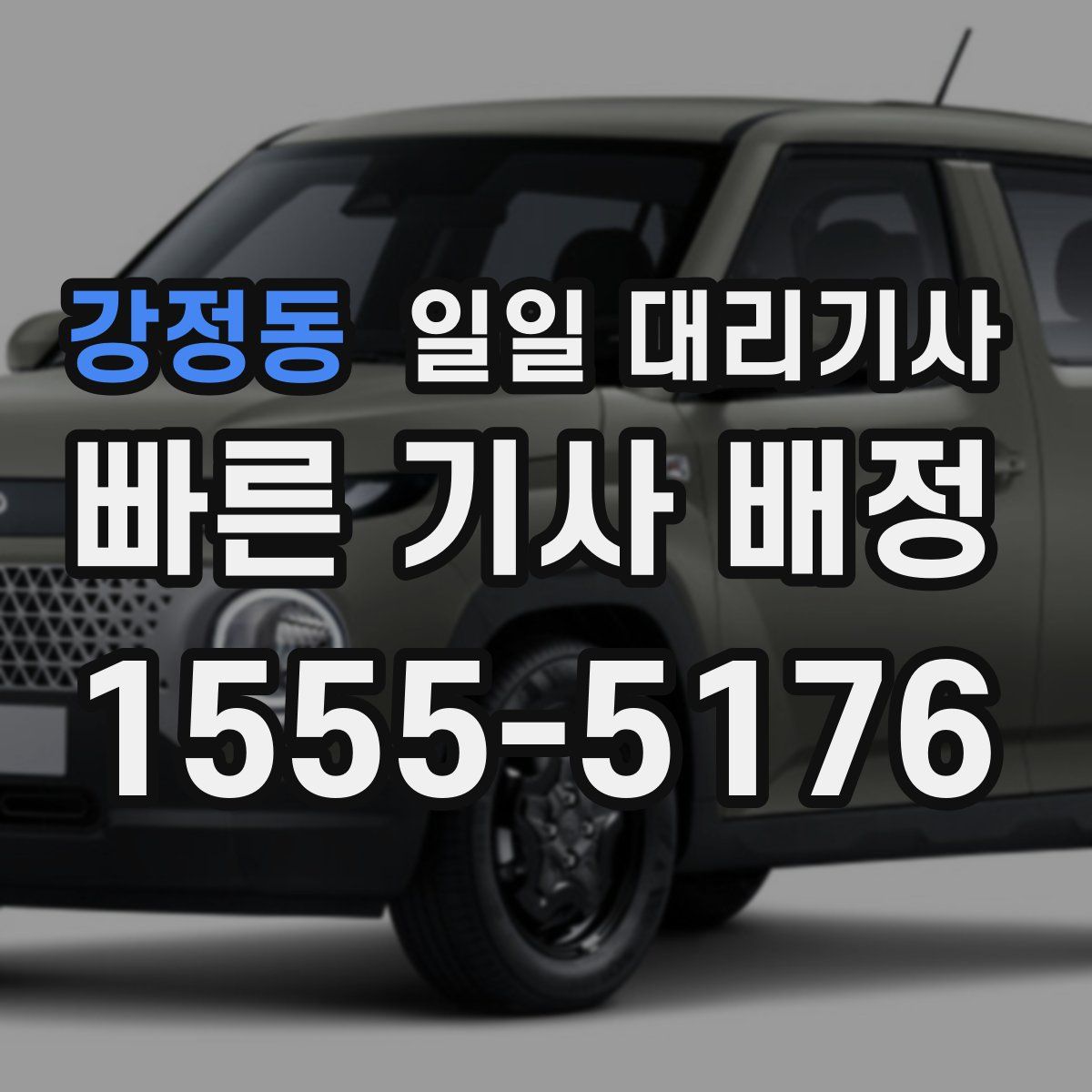 강정동 일일 대리기사