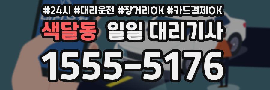 색달동 일일 대리기사