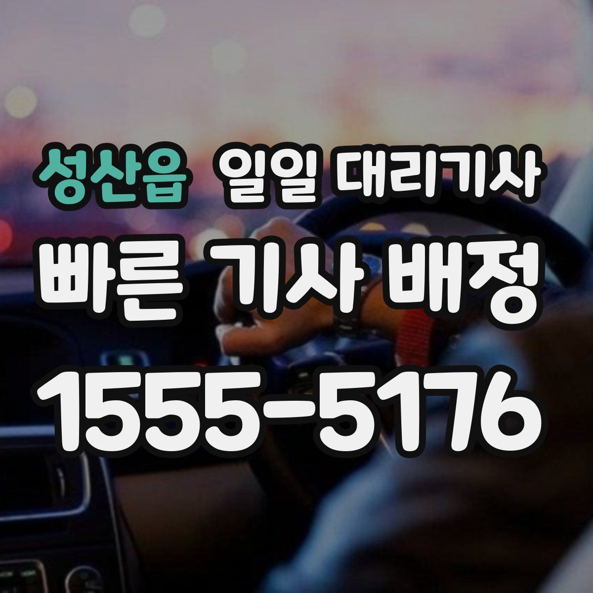 성산읍 일일 대리기사