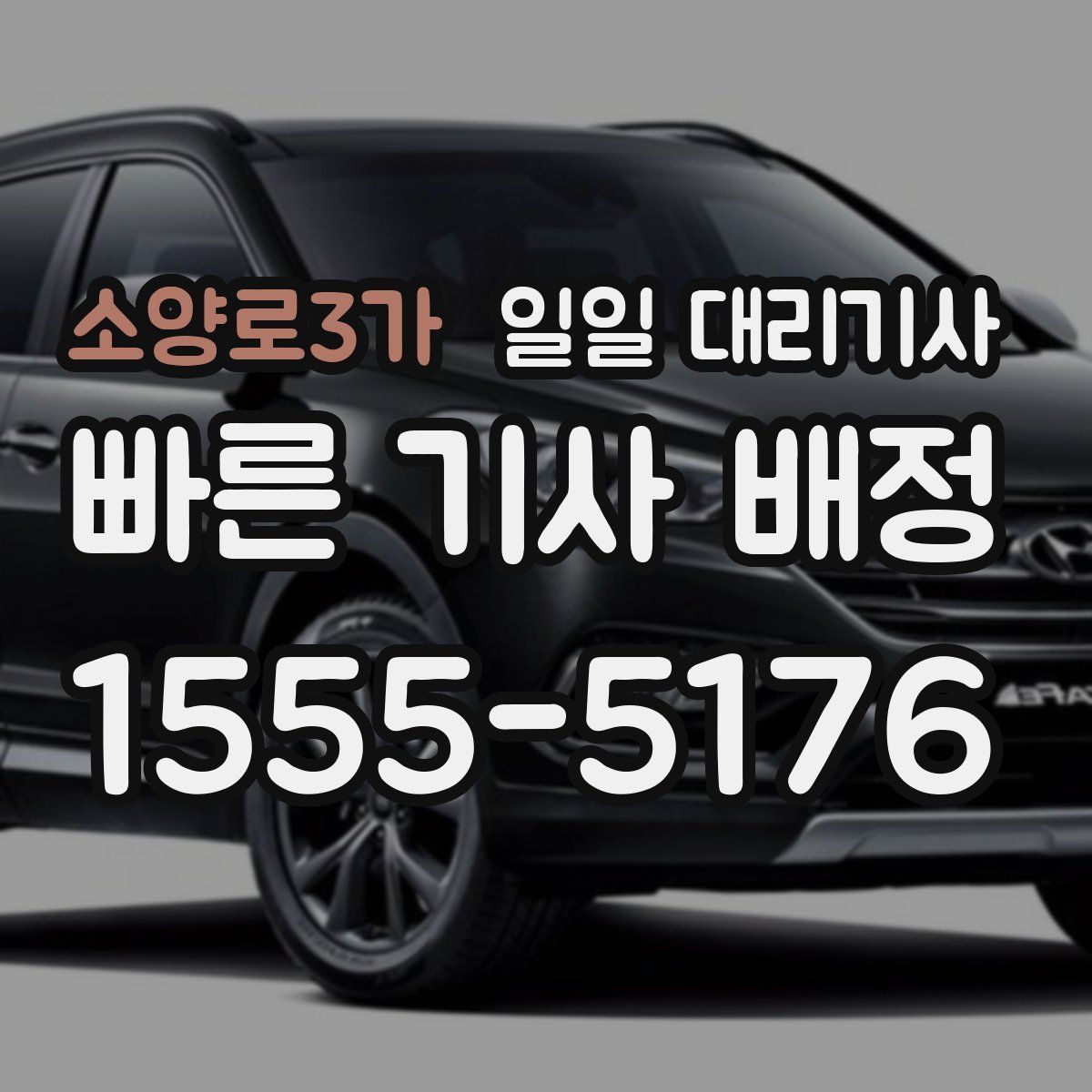 소양로3가 일일 대리기사