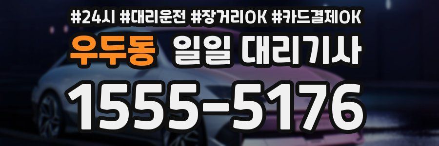 우두동 일일 대리기사