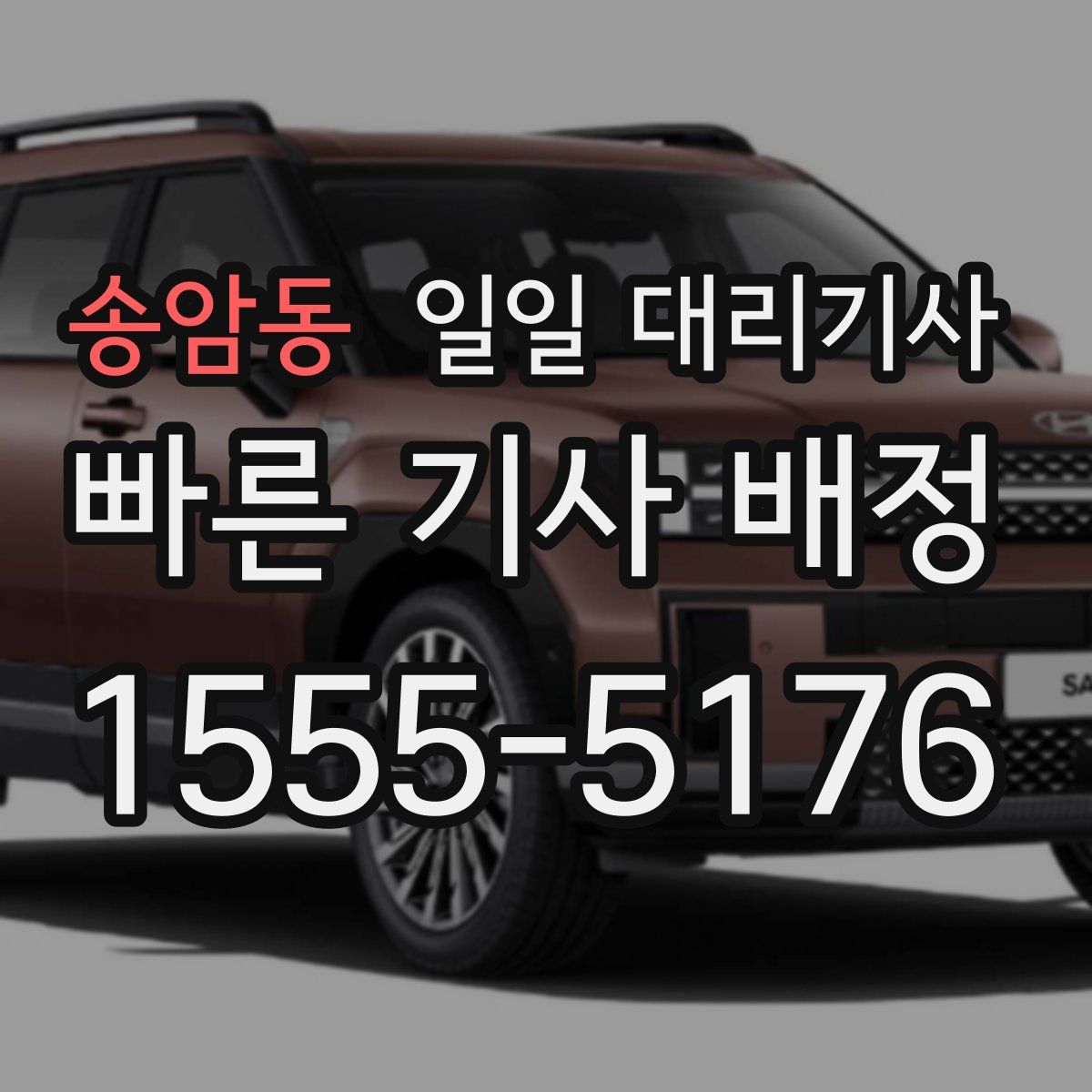 송암동 일일 대리기사