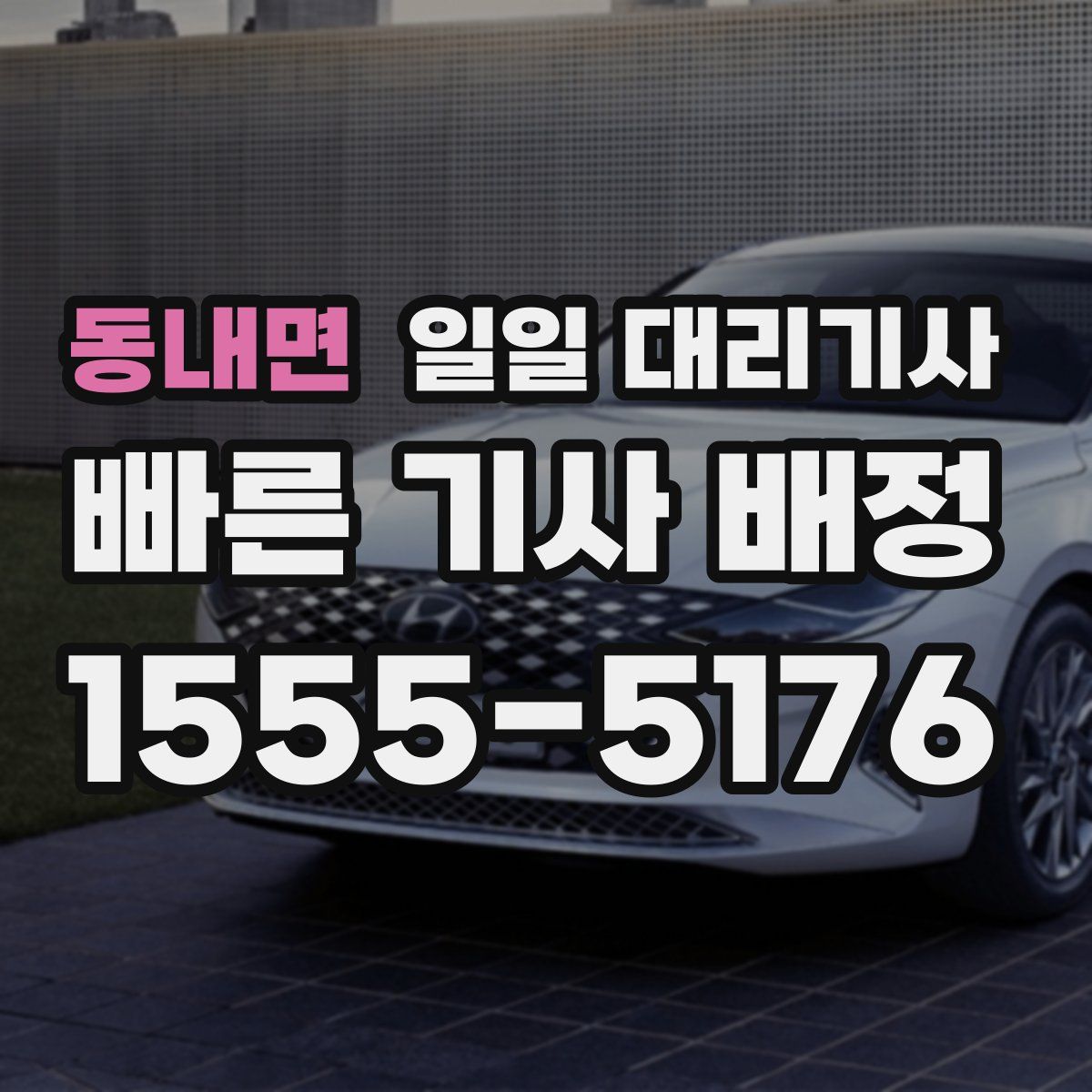 동내면 일일 대리기사