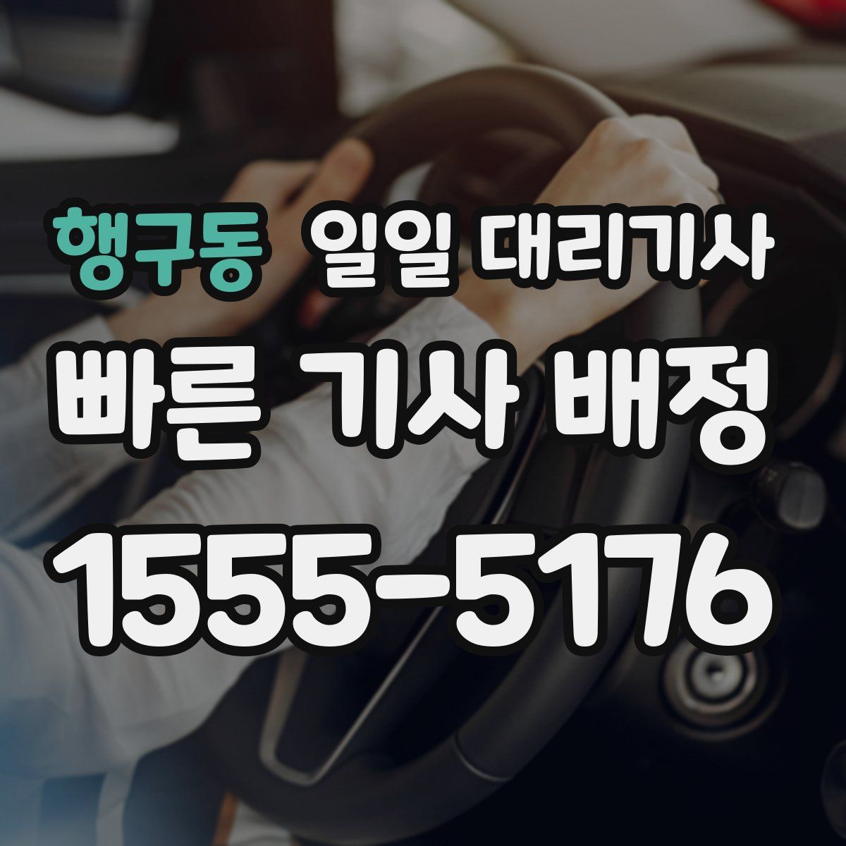 행구동 일일 대리기사