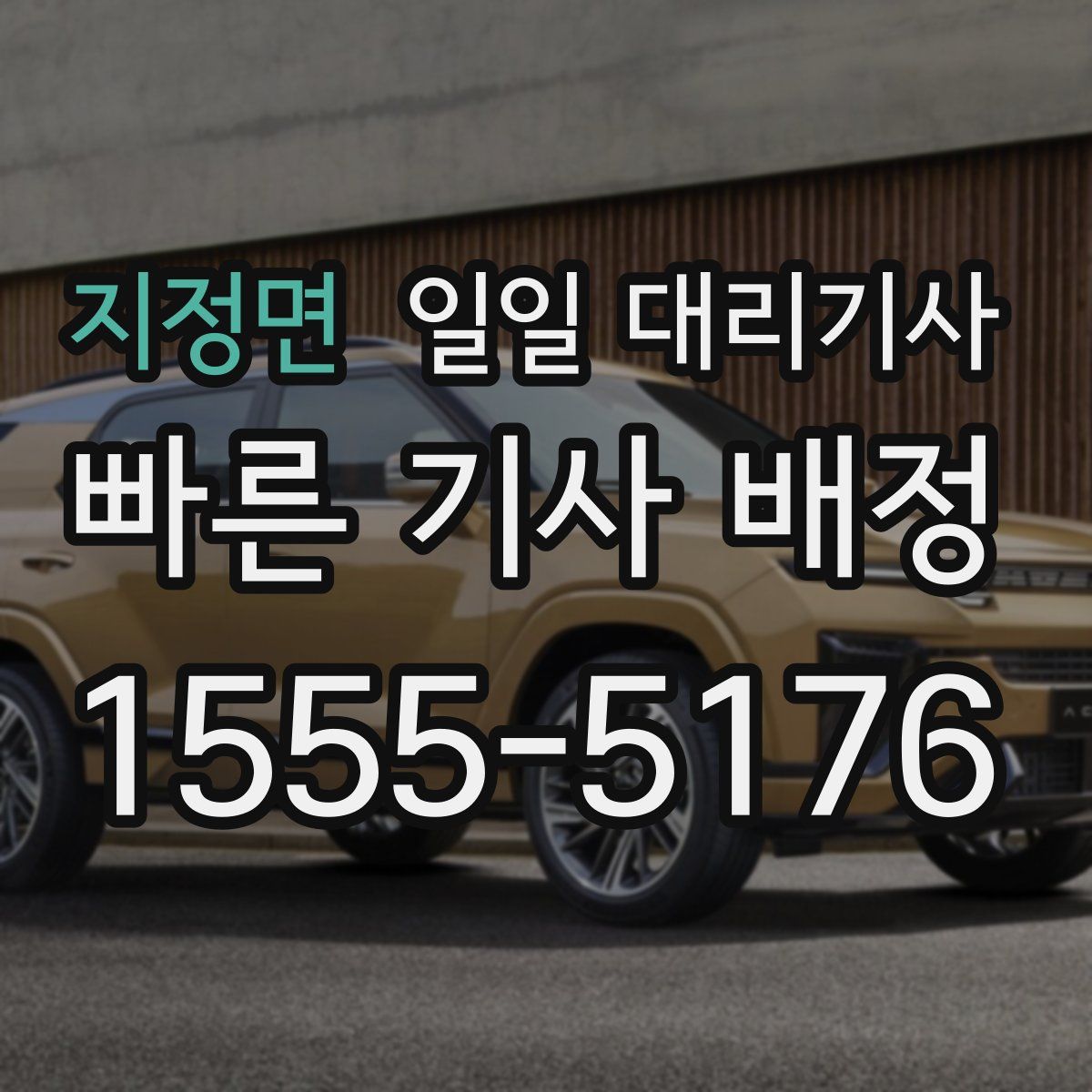 지정면 일일 대리기사