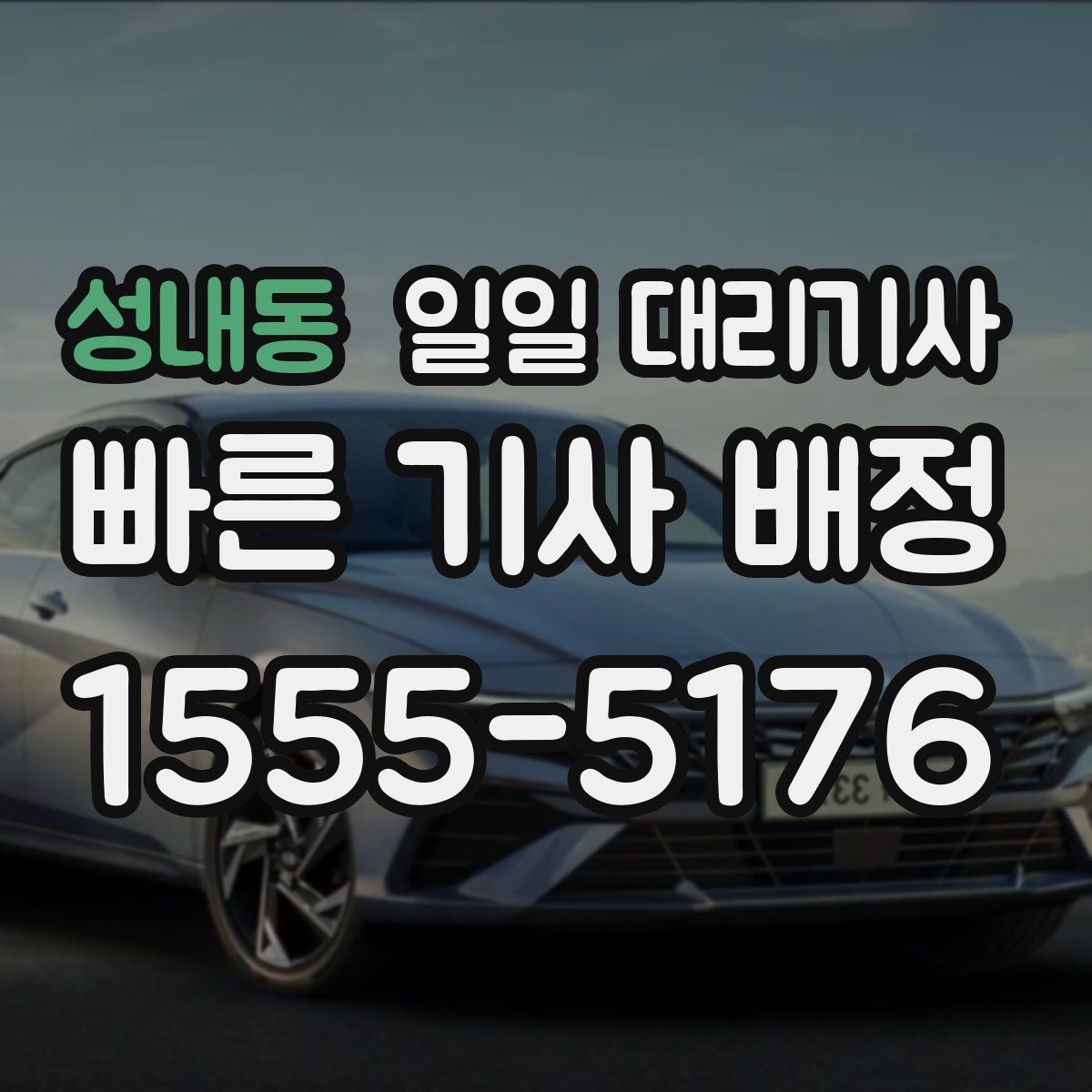 성내동 일일 대리기사
