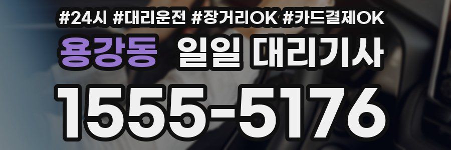 용강동 일일 대리기사