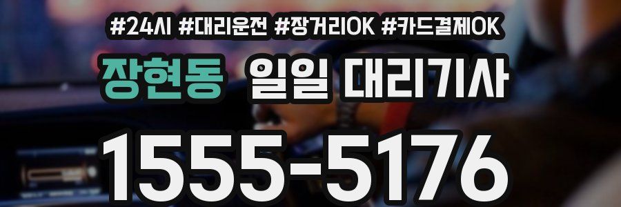 장현동 일일 대리기사
