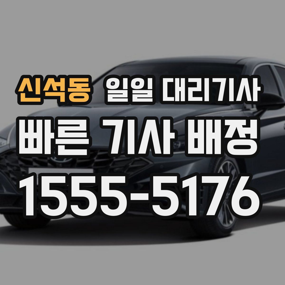 신석동 일일 대리기사