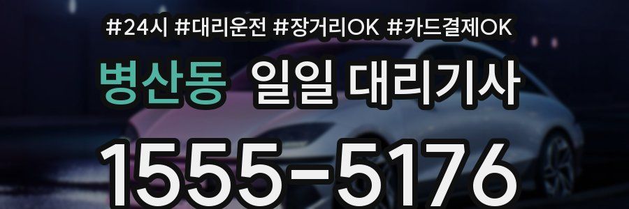 병산동 일일 대리기사