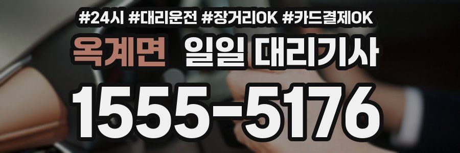 옥계면 일일 대리기사