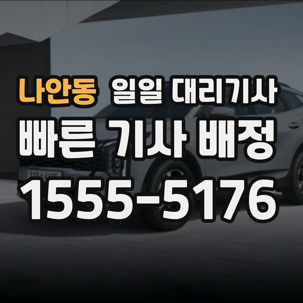 나안동 일일 대리기사