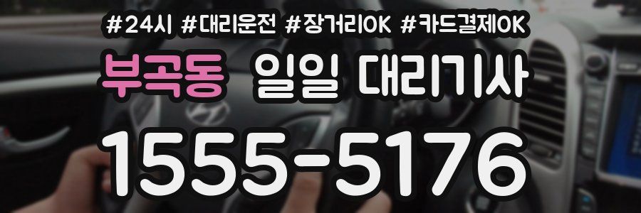 부곡동 일일 대리기사