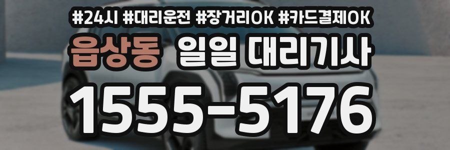 읍상동 일일 대리기사
