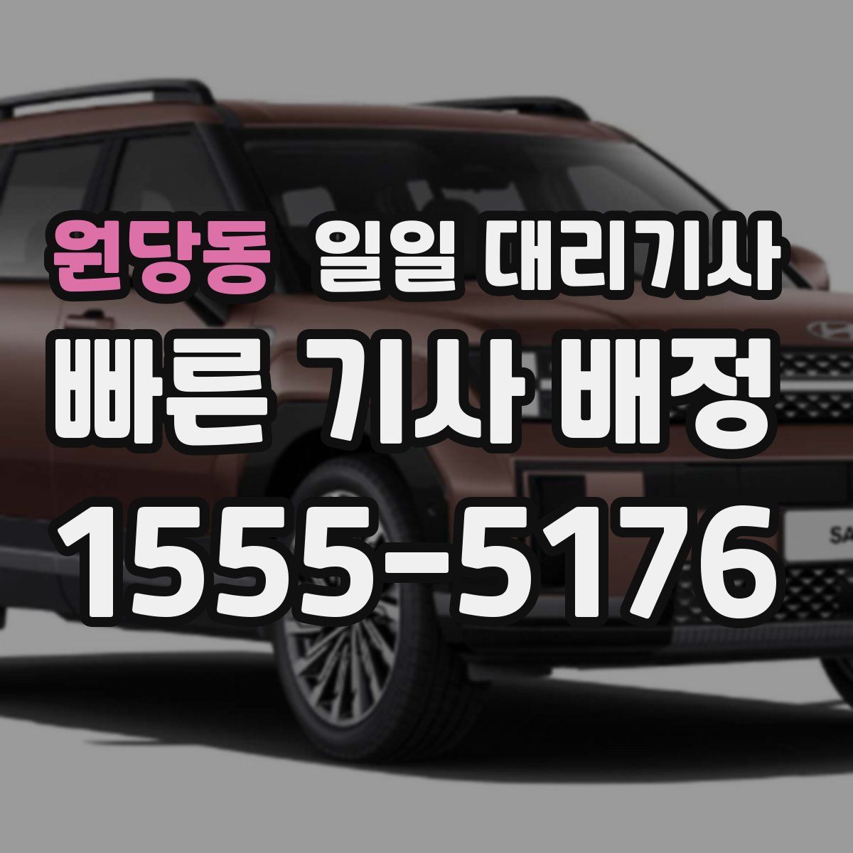 원당동 일일 대리기사