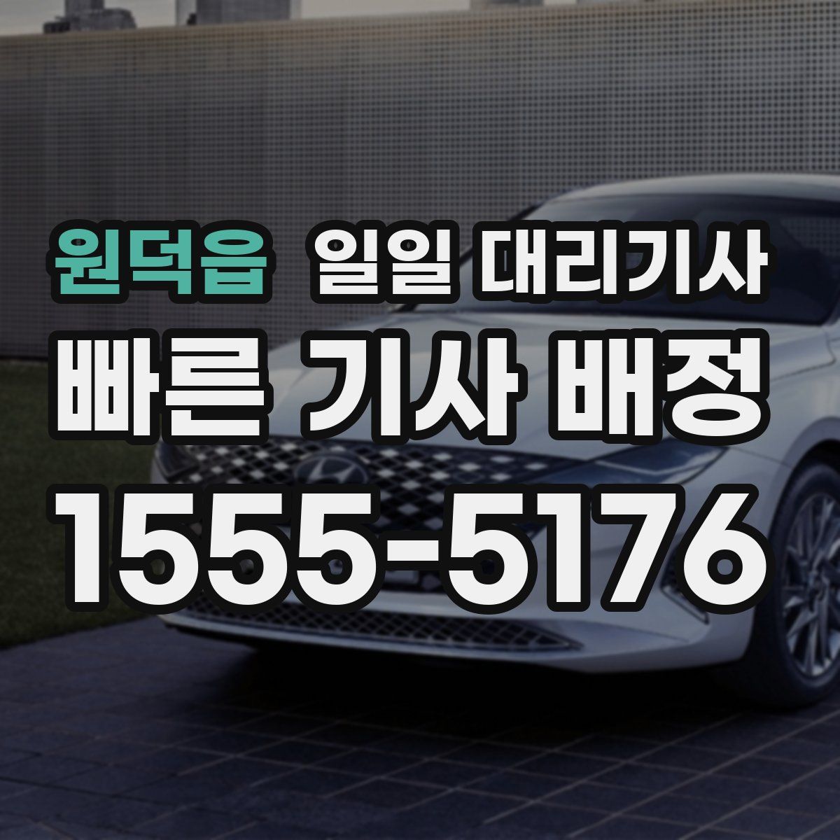 원덕읍 일일 대리기사