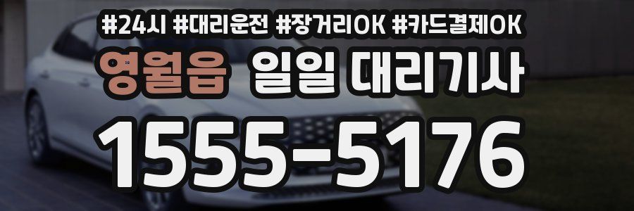 영월읍 일일 대리기사