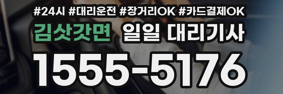 김삿갓면 일일 대리기사