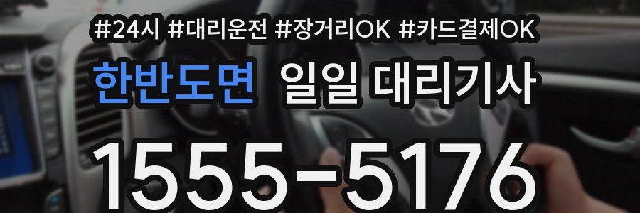 한반도면 일일 대리기사