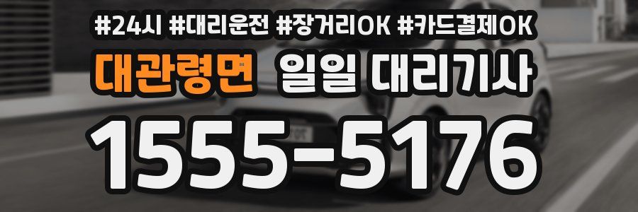 대관령면 일일 대리기사