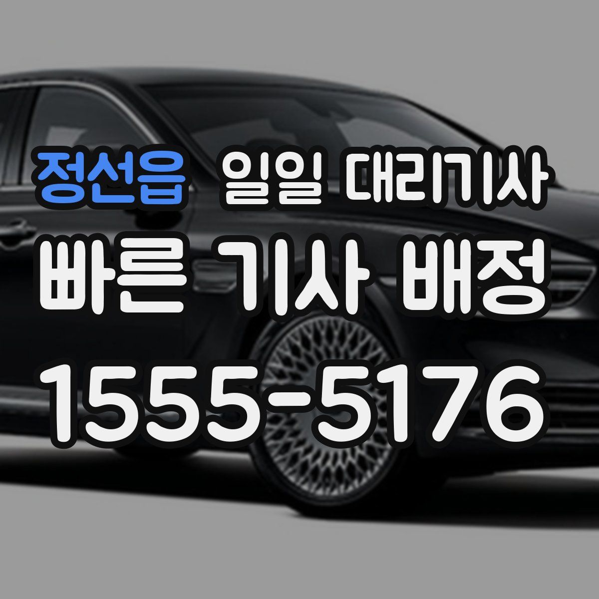 정선읍 일일 대리기사