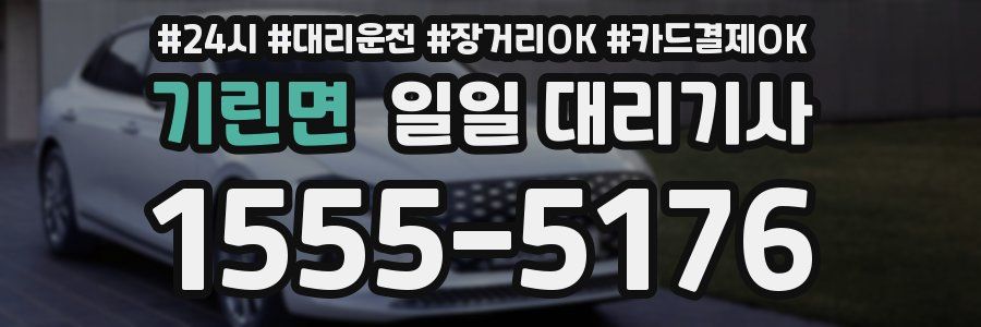 기린면 일일 대리기사
