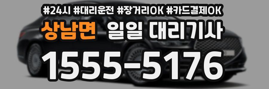 상남면 일일 대리기사
