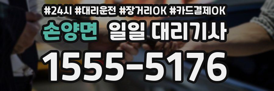 손양면 일일 대리기사