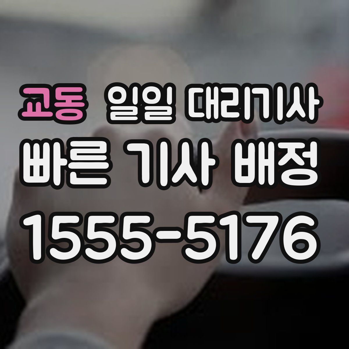 교동 일일 대리기사
