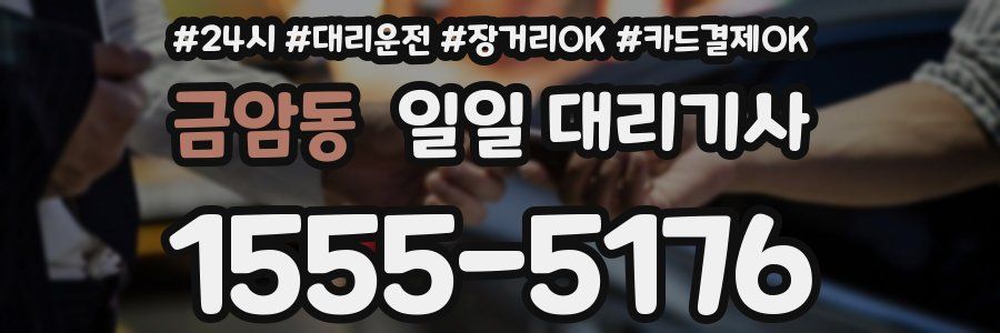 금암동 일일 대리기사