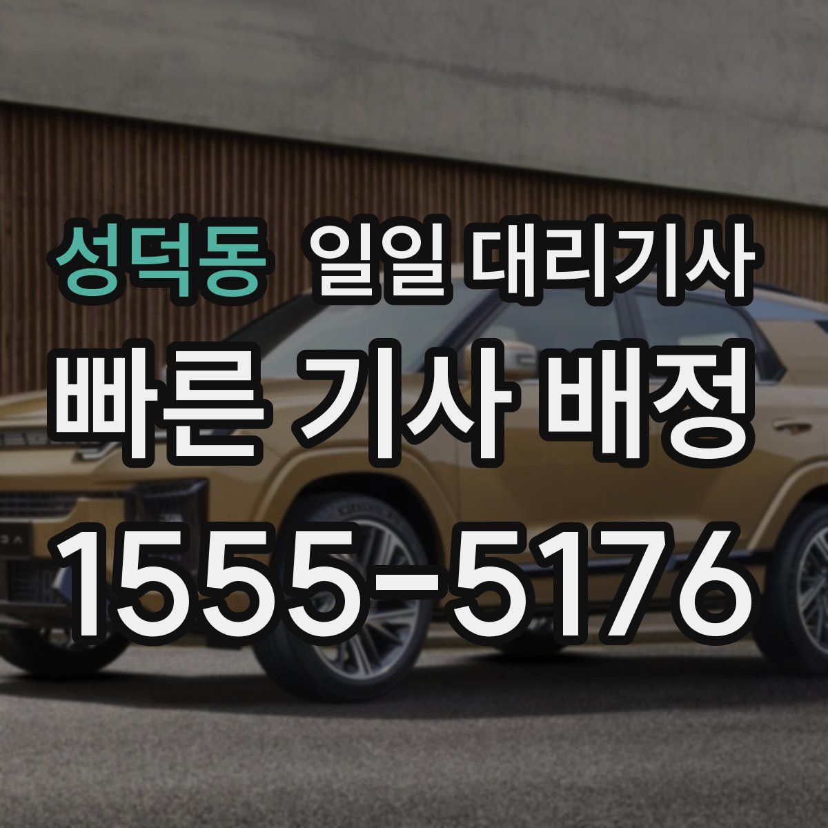 성덕동 일일 대리기사