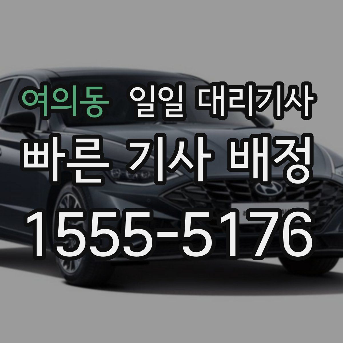 여의동 일일 대리기사