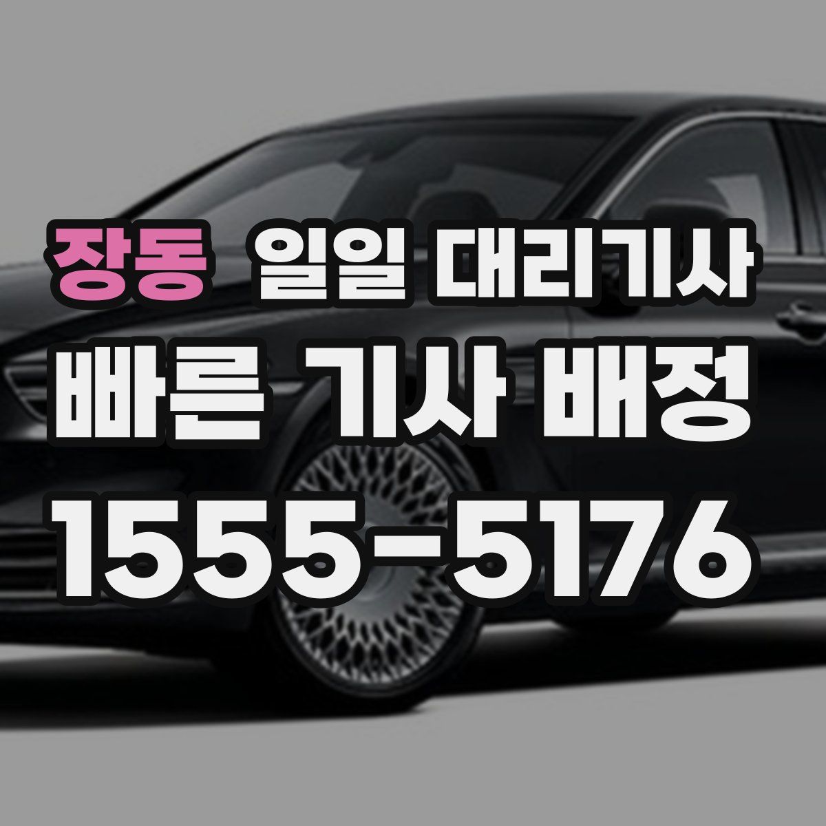 장동 일일 대리기사