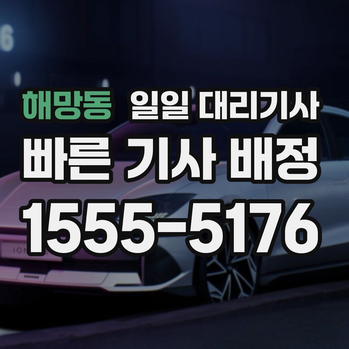해망동 일일 대리기사
